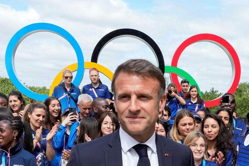 马克龙：法国已准备好赢得巴黎奥运会，体育新闻